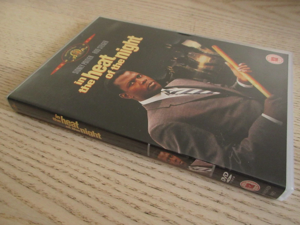 V ŽÁRU NOCI, S.POITIER, R.STEIGER, GB OBAL, ČESKÁ VERZE, DVD FILM