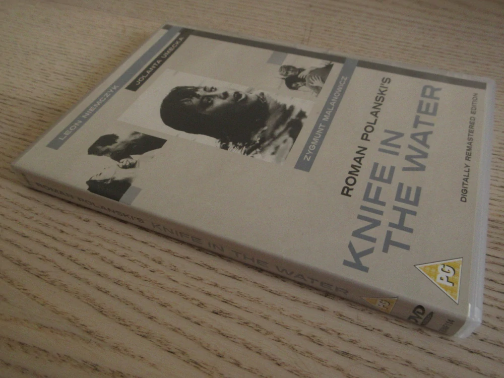 NŮŽ VE VODĚ, POLANSKI, GB OBAL, ČESKÁ VERZE, DVD FILM