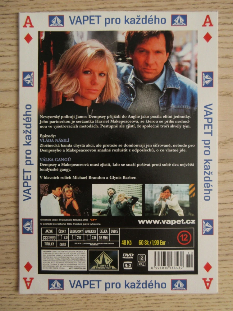 DEMPSEY A MAKEPEACEOVÁ 3, DVD FILM