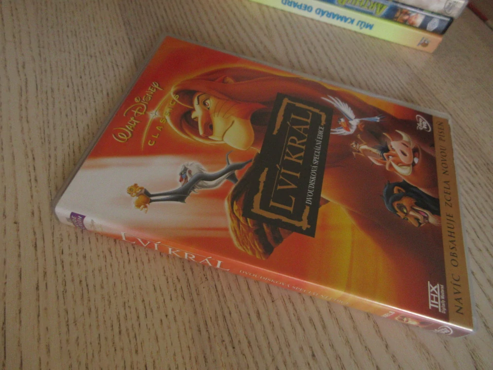 LVÍ KRÁL, 2X DVD FILM