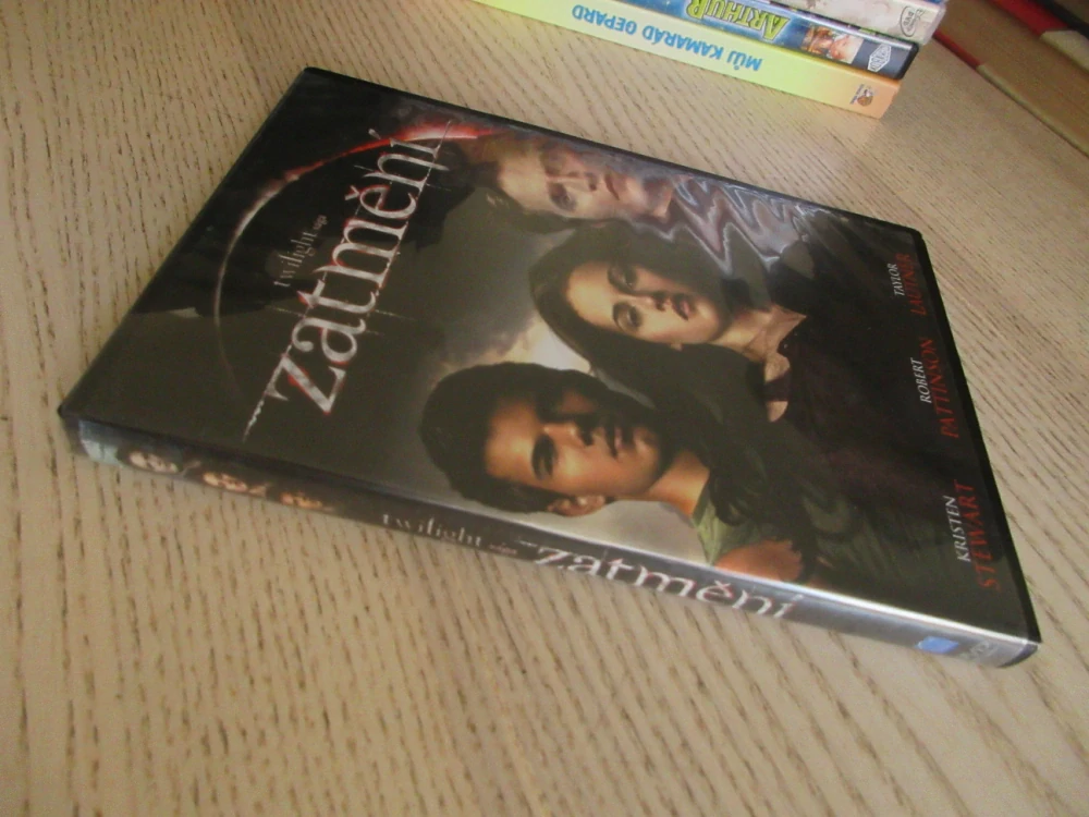 TWILIGHT SÁGA: ZATMĚNÍ, K. STEWART, R. PATTINSON, DVD FILM