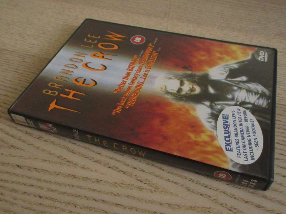 VRÁNA, BRANDON LEE, GB OBAL, DVD ČESKY