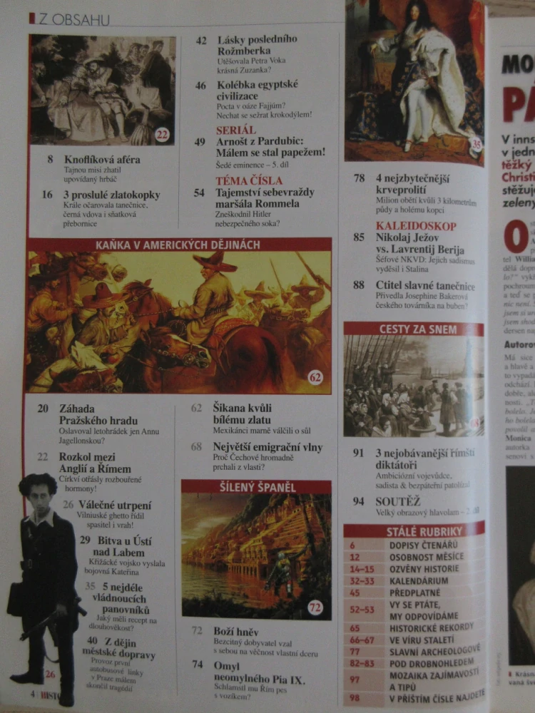 HISTORY REVUE 3/2011, ČASOPIS O HISTORII