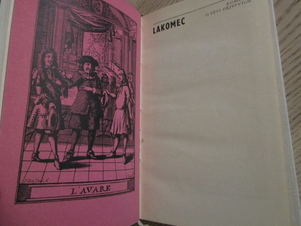 LAKOMEC, MISANTROP, TARTUFFE, MOLIERE, **an