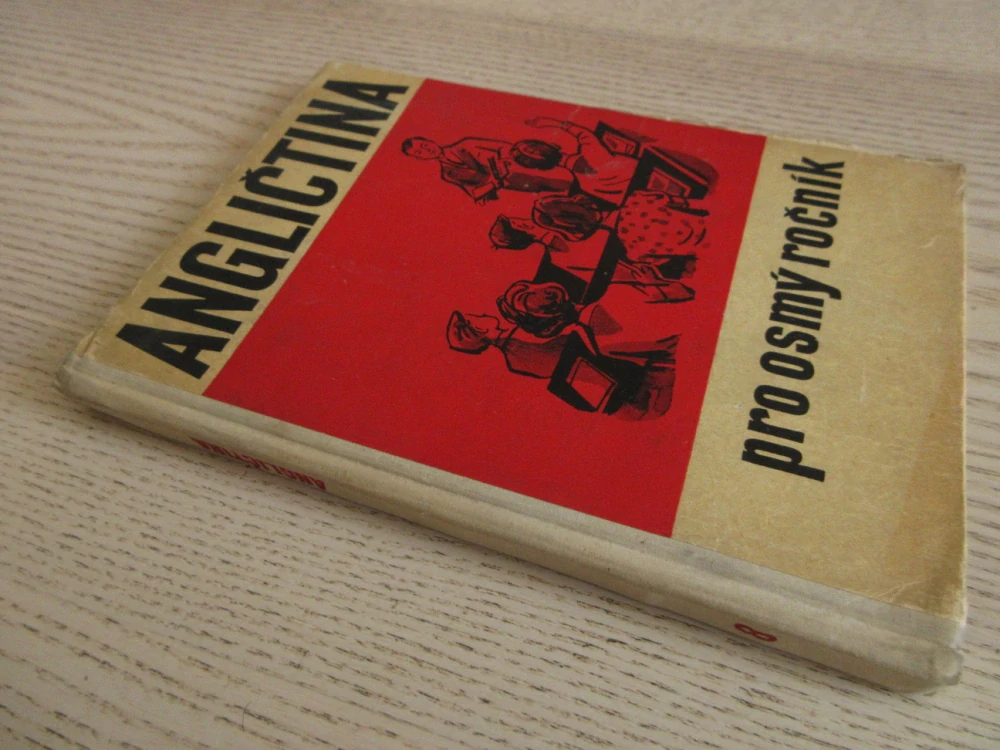 ANGLIČTINA PRO OSMÝ ROČNÍK ZÁKLADNÍ DEVÍTILETÉ ŠKOLY, KAREL POLÁK, JULIE KUBÍČKOVÁ, 1962, **an