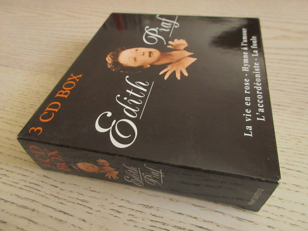 EDITH PIAF, CHANSON, 3X CD HUDBA
