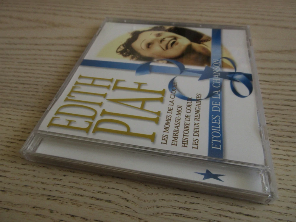 EDITH PIAF, ETOILES DE LA CHANSON, CD HUDBA