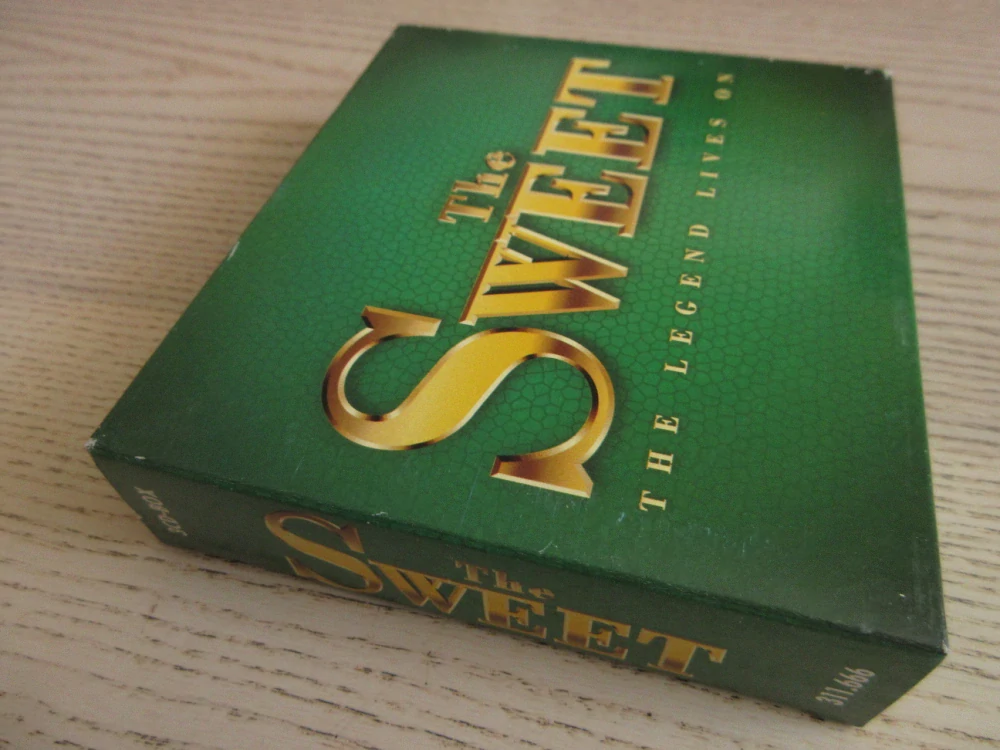 THE SWEET, THE LEGEND LIVES ON, 3X CD HUDBA