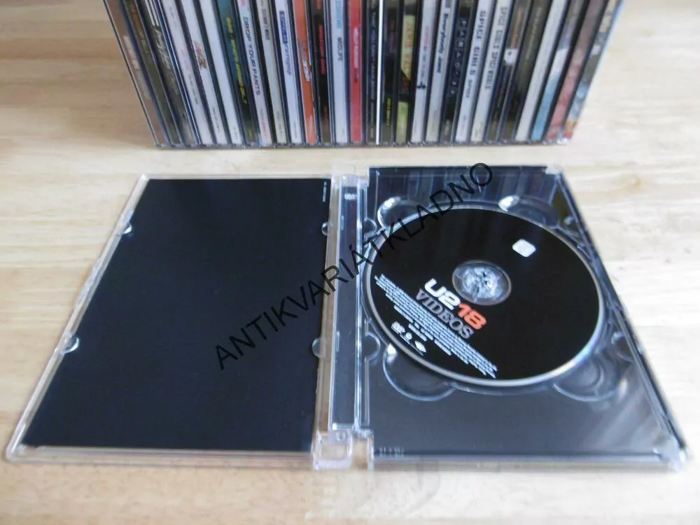 DVD HUDBA- U2 18 VIDEOS