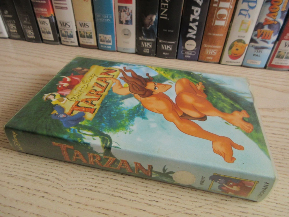 TARZAN, VHS VIDEOKAZETA