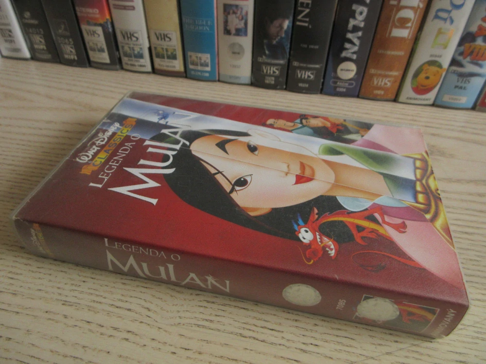 LEGENDA O MULAN, VHS VIDEOKAZETA