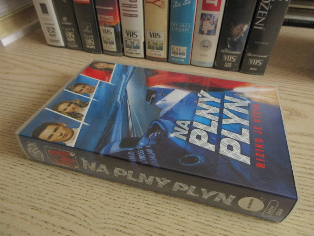 NA PLNÝ PLNY: RIZIKO JE VÝZVA, VHS VIDEOKAZETA
