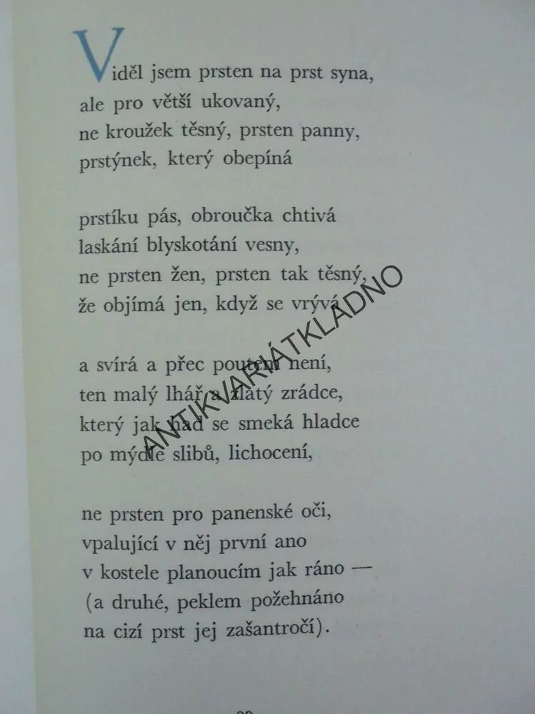 ELEGIE, J.KOLMAN CASSIUS, DILLINGER, 1944, **an