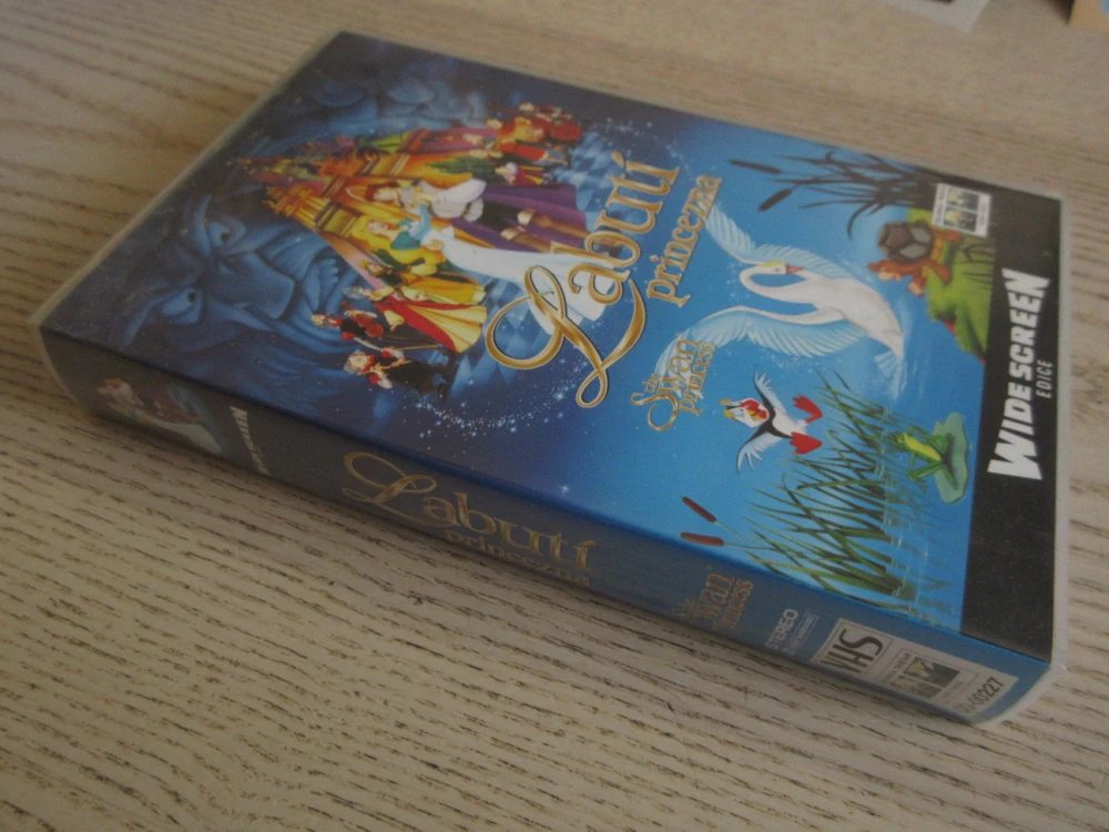 LABUTÍ PRINCEZNA, VHS VIDEOKAZETA