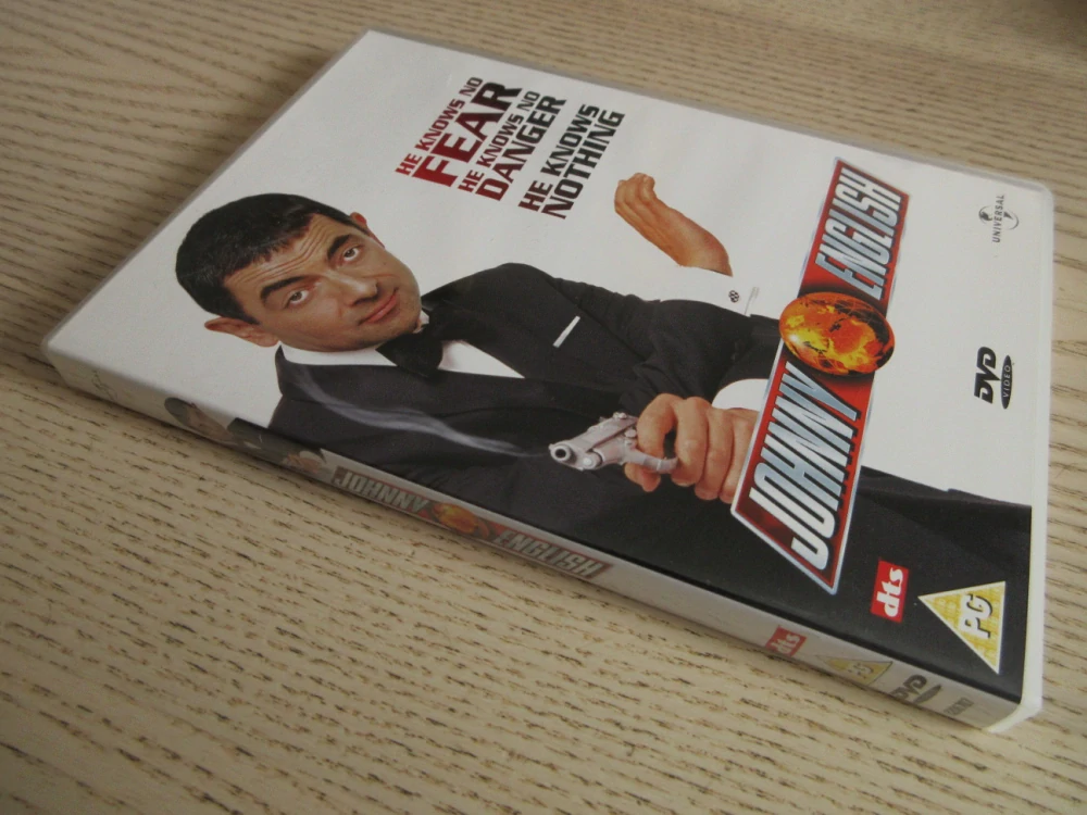 JOHNNY ENGLISH, GB OBAL, ČESKÉ DVD FILM