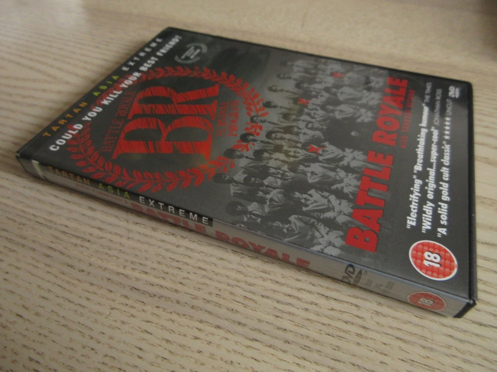 BATTLE ROYALE, GB OBAL, ČESKÉ DVD FILM