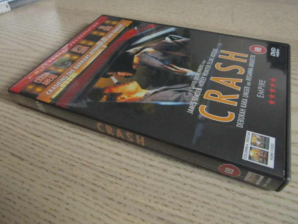 CRASH, J. SPADER, H. HUNTER, GB OBAL, ČESKÉ DVD FILM VČ. BOOK