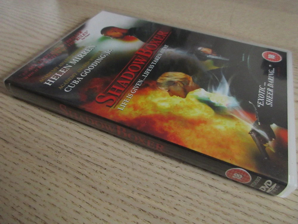 STÍN ZABIJÁKA, H. MIRREN, GB OBAL, ČESKÉ DVD FILM