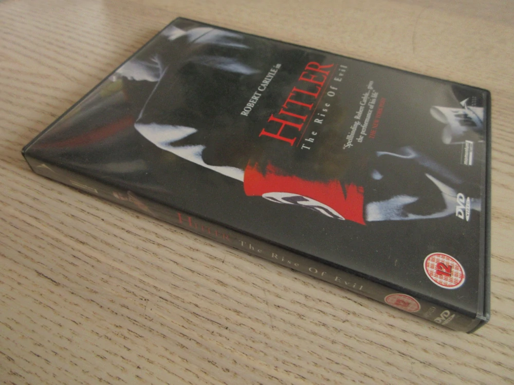 HITLER - VZESTUP ZLA, R. CARLYLE, GB OBAL, ČESKÉ DVD FILM VČ. BOOK