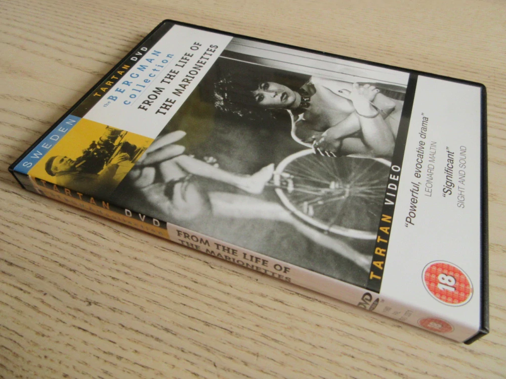 ZE ŽIVOTA LOUTEK, I.BERGMAN, GB OBAL, ČESKÉ TIT., 2XDVD FILM
