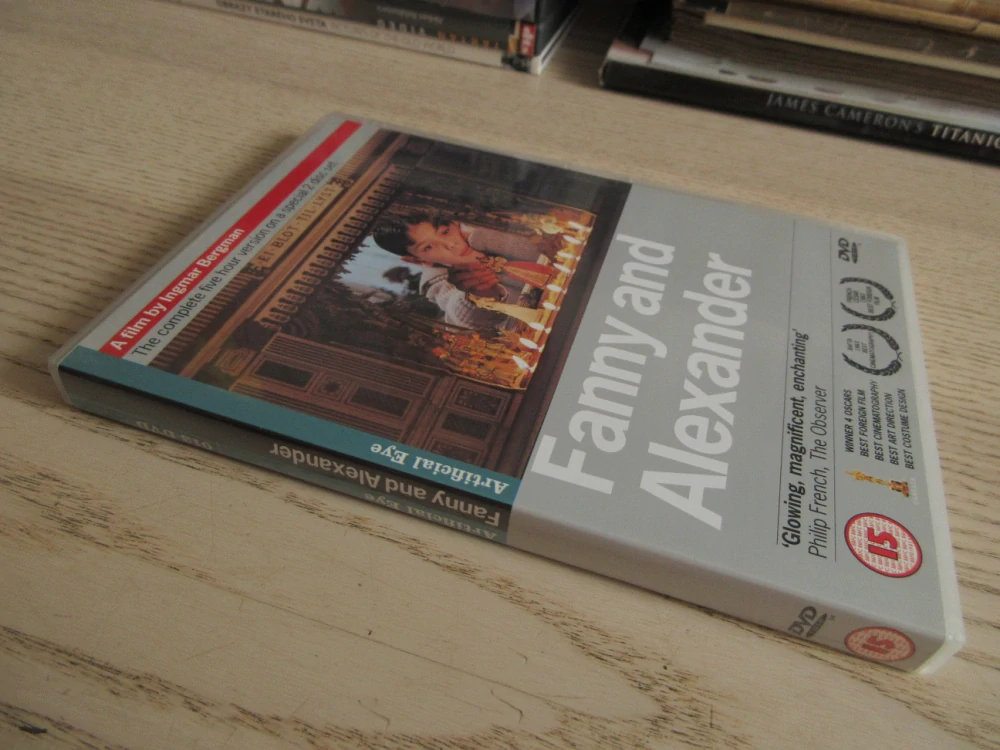 FANNY A ALEXANDER, I.BERGMAN, GB OBAL, ČESKÉ TIT., 3XDVD FILM