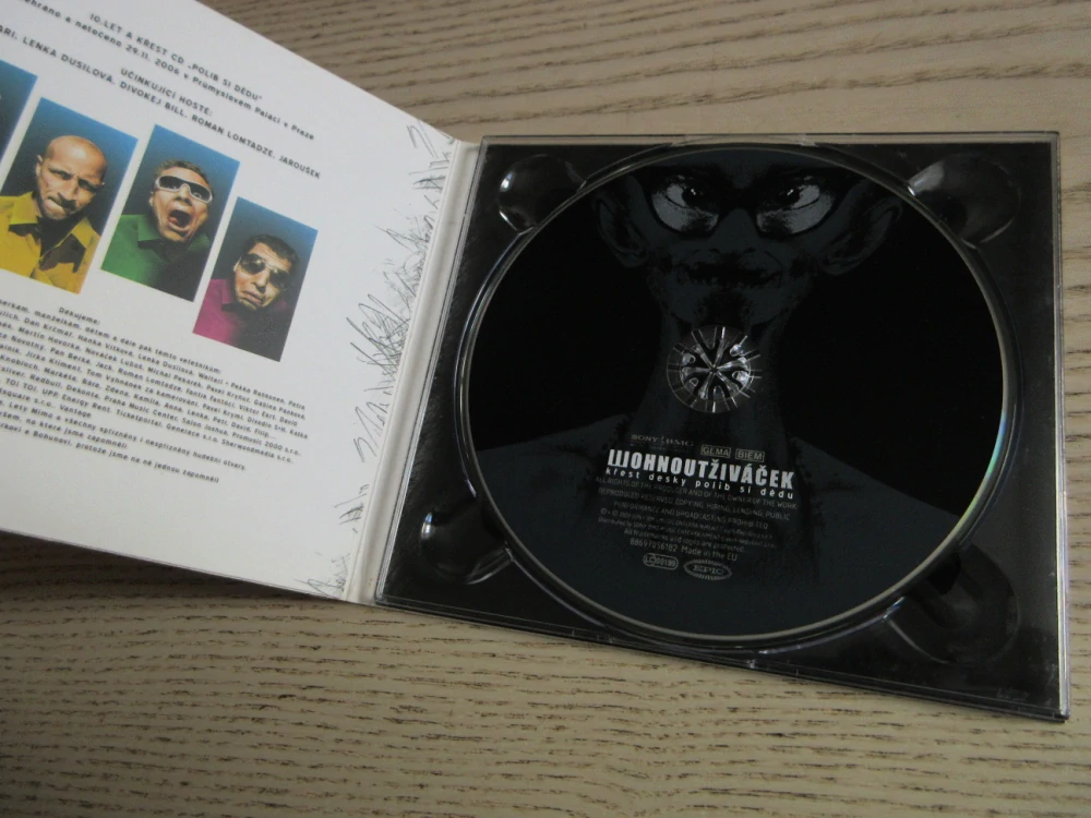 WOHNOUT ŽIVÁČEK, KŘEST DESKY POLIB SI DĚDU, CD HUDBA