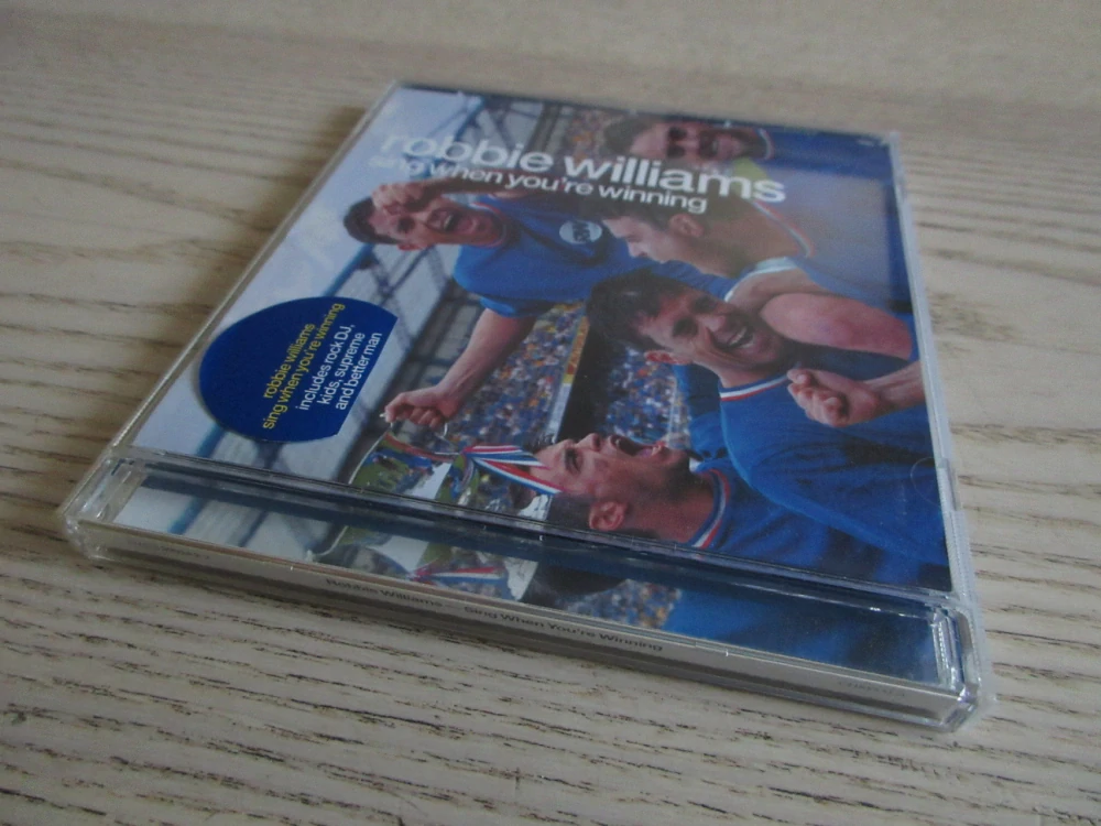 SING WHEN YOU'RE WINNING, ROBBIE WILLIAMS, CD HUDBA