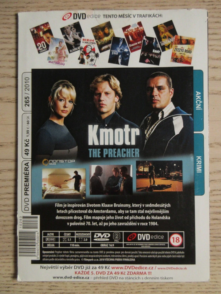 KMOTR, P. P. MULLER, CH. JANZEL, DVD FILM
