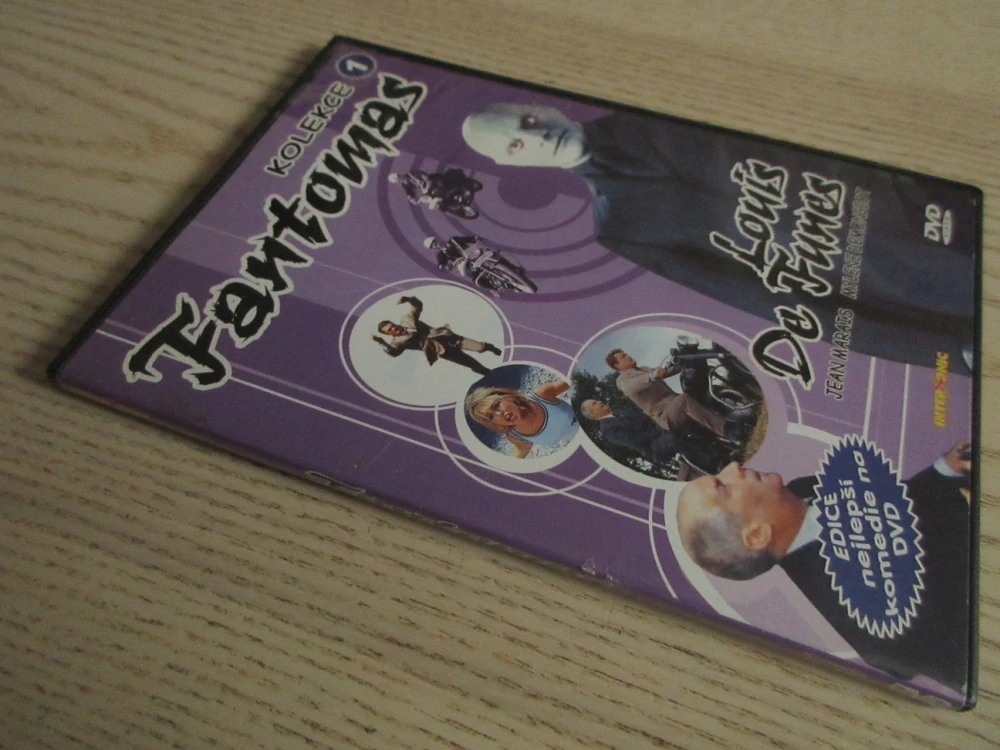FANTOMAS, 1., L. DE FUNES, J. MARAIS, DVD FILM
