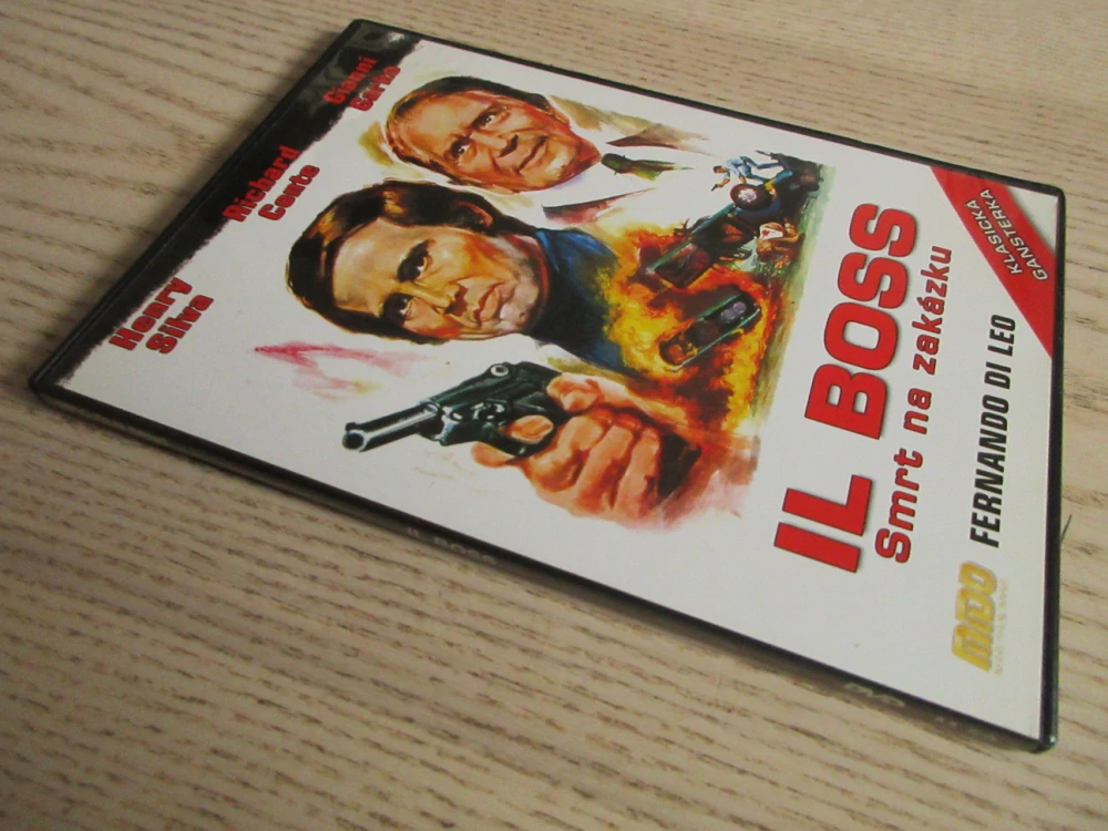 IL BOSS - SMRT NA ZAKÁZKU, H. SILVA, R. CONTE, G. GARKO, DVD FILM