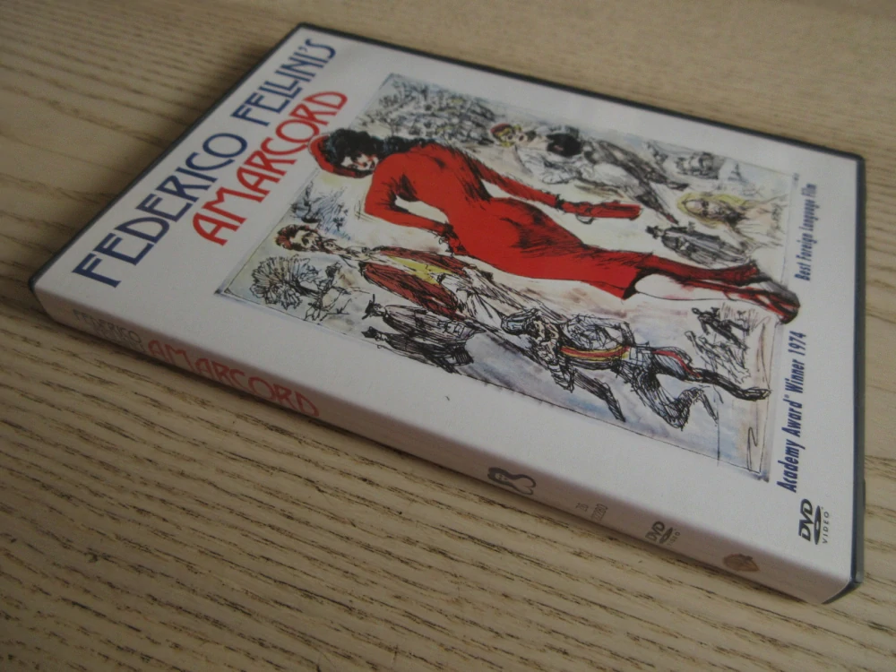 AMARCORD, FELLINI, GB OBAL, ČESKÁ VERZE, DVD FILM