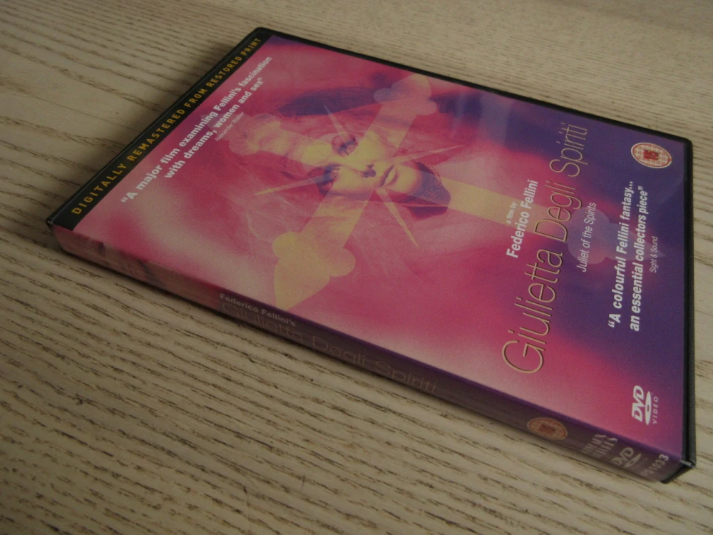 GIULIETTA A DUCHOVÉ, FELLINI, GB OBAL, ČESKÁ VERZE, 2XDVD FILM