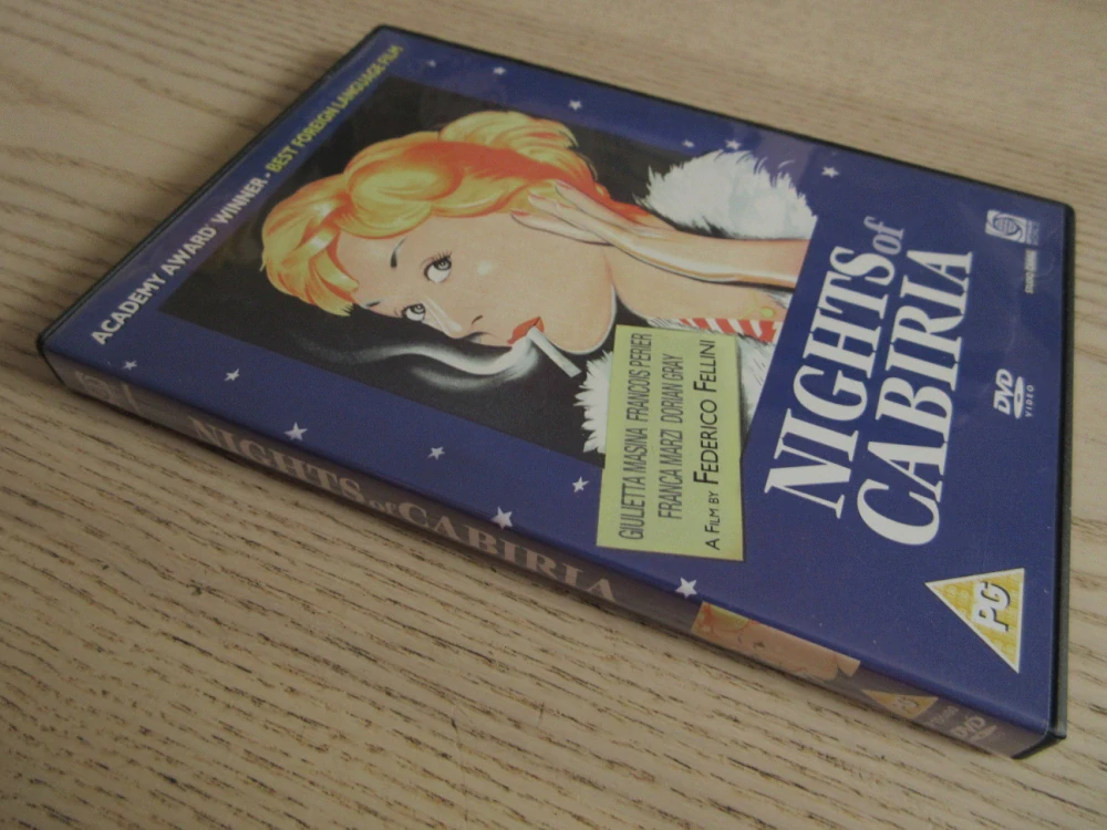 CABRIINY NOCI, FELLINI, GB OBAL, ČESKÁ VERZE, DVD FILM