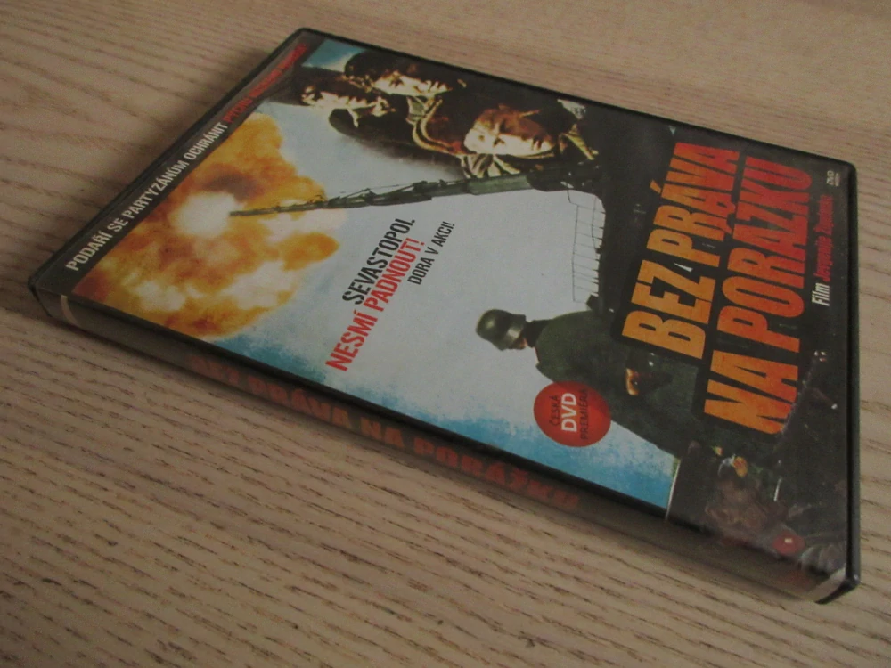 BEZ PRÁVA NA PORÁŽKU, A. MARTYNOV, N. GRINKO, DVD FILM