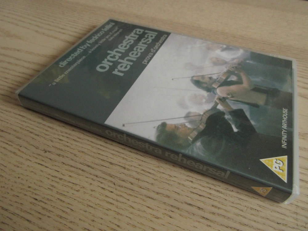 ZKOUŠKA ORCHESTRU, FELLINI, GB OBAL, ČESKÁ VERZE, 3XDVD FILM