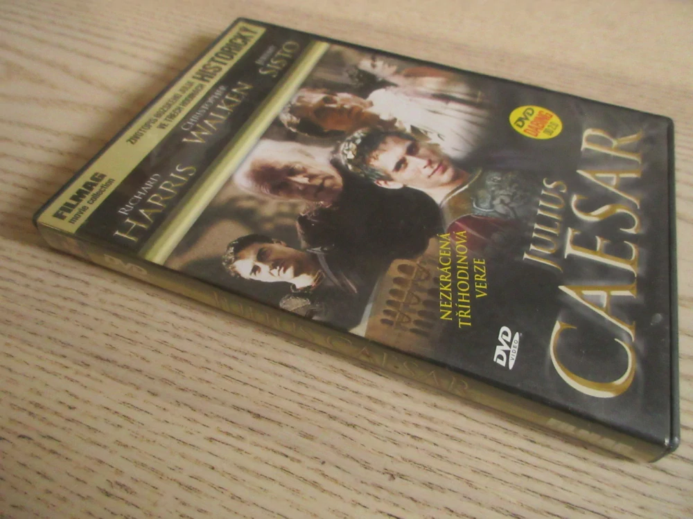 JULIUS CAESAR, R. HARRIS, CH. WALKEN, J. SISTO, DVD FILM