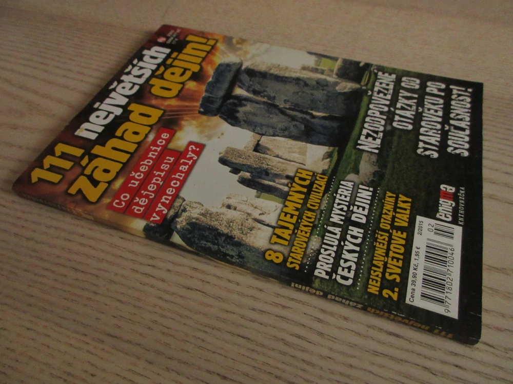 111 NEJVĚTŠÍCH ZÁHAD DĚJIN, ENIGMA KNIHOVNIČKA, 2/2015, **an