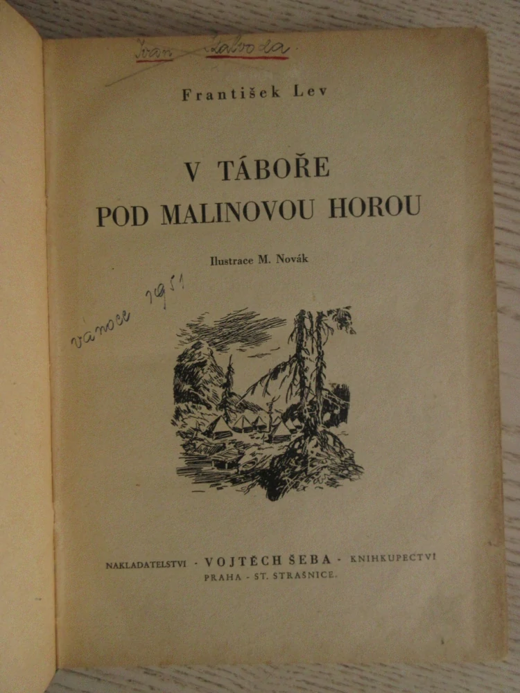 V TÁBOŘE POD MALNOVOU HOROU, FRANTIŠEK LEV, 1947, **an