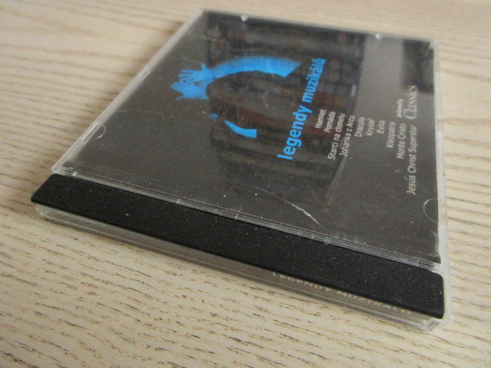 LEGENDY MUZIKÁLŮ, CD HUDBA