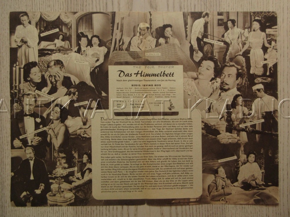 THE FOUR POSTER, R. HARRISON, L. PALMER, BIO PROGRAM Č. 2123