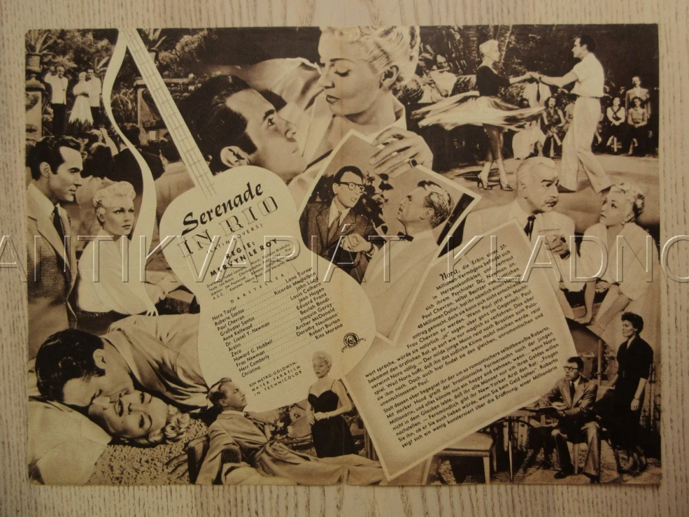 LATIN LOVERS, L. TURNER, R. MONTALBAN, R. MORENO, BIO PROGRAM Č. 2321