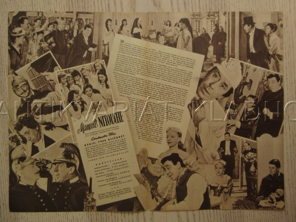 MAM'ZELLE NITOUCHE, FERNANDEL, P. ANGELI, BIO PROGRAM Č. 2339