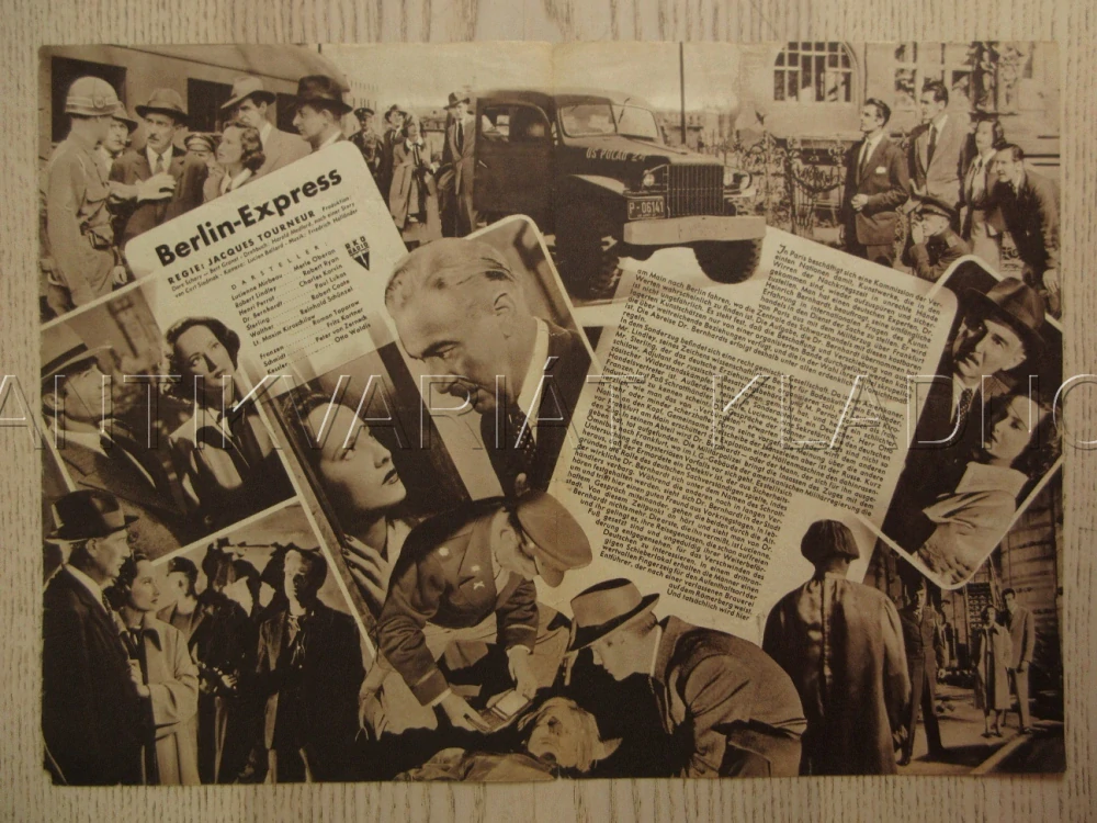 BERLIN-EXPRESS, R. RYAN, M. OBERON, R. COOTE, BIO PROGRAM Č. 2343