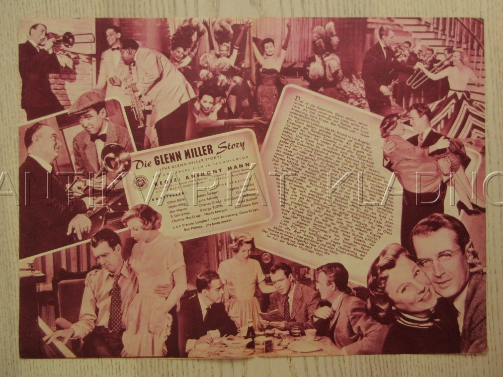 PŘÍBĚH GLENNA MILLERA, J. STEWART, J. ALLYSON, CH. DRAKE, BIO PROGRAM Č. 2480