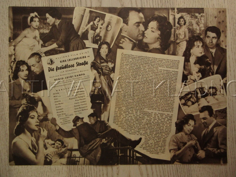ŘÍMANKA, G. LOLLOBRIGIDA, D. GÉLIN, M. BOTTINO, BIO PROGRAM Č. 2762