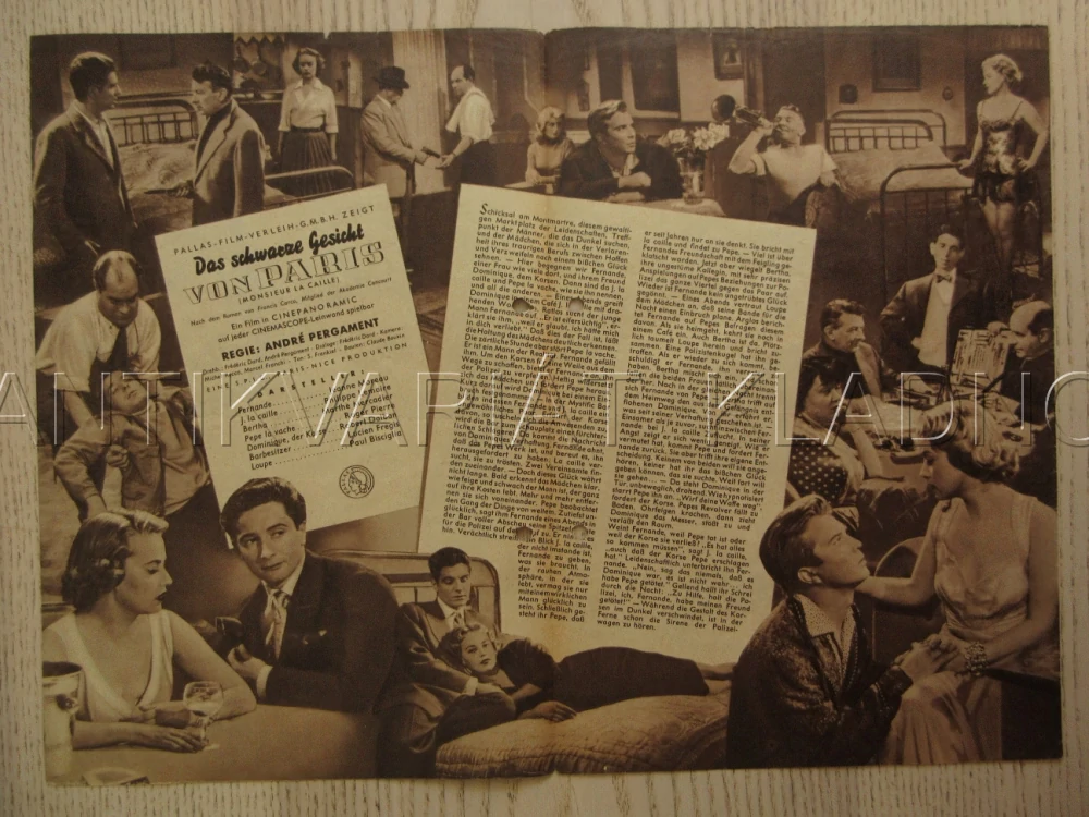 MONSIEUR LA CAILLE, J. MOREAU, P. LEMAIRE, R. PIERRE, BIO PROGRAM Č. 3037