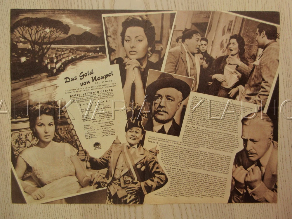 ZLATO NEAPOLE, S. LOREN, G. FURIA, A. FARNESE, BIO PROGRAM Č. 3051