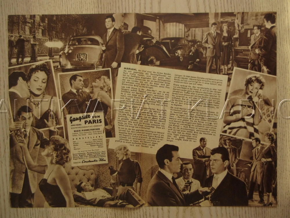 SÉRIE NOIRE, H. VIDAL, J. PIERREUX, DINAN, BIO PROGRAM Č. 3345