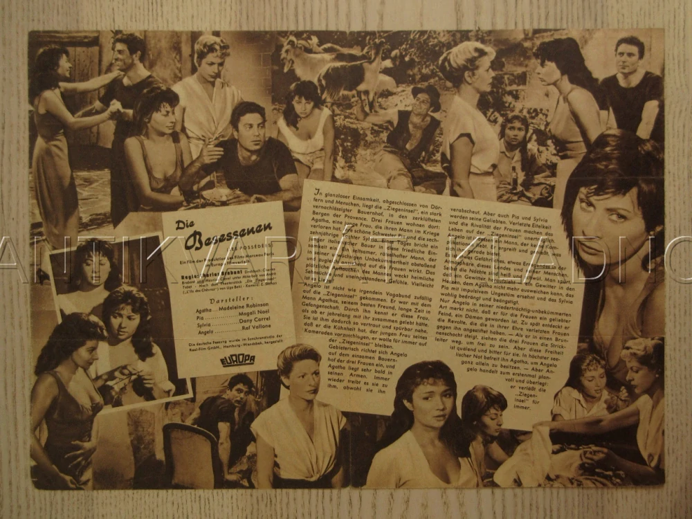 LES POSSÉDÉES, M. ROBINSON, D. CARREL, R. VALLOONE, BIO PROGRAM Č. 3503