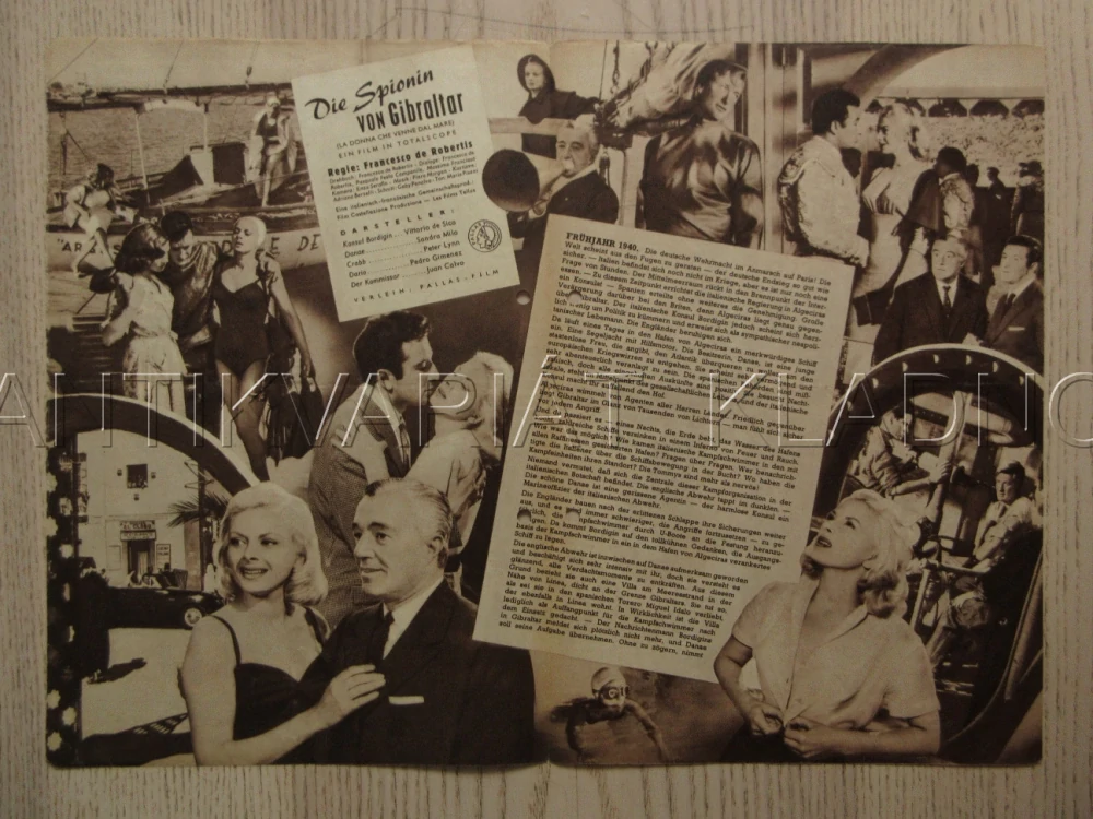LA DONNA CHE VENNE DAL MARE, S. MILO, P. LYNN, V. DE SICA, BIO PROGRAM Č. 4285